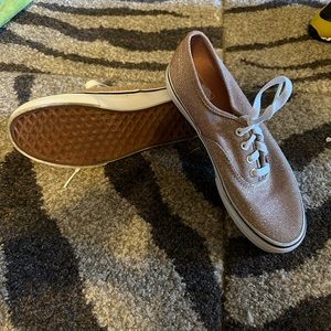 New Glitter Vans Women’s Kids size 5.5